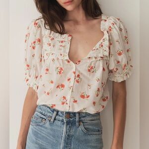 Doen Farley Top XS NWT